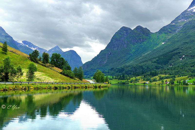 Olden Lake, Norway