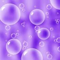 紫色泡沫